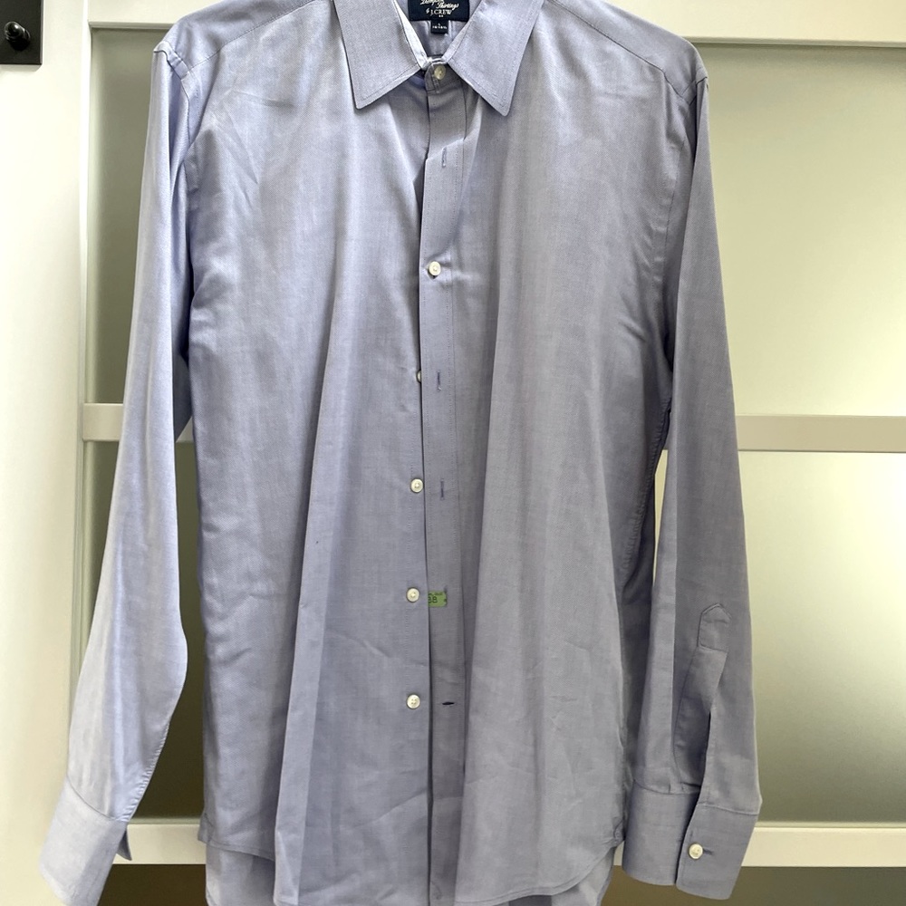 J.Crew Men’s Blue Dress Shirt